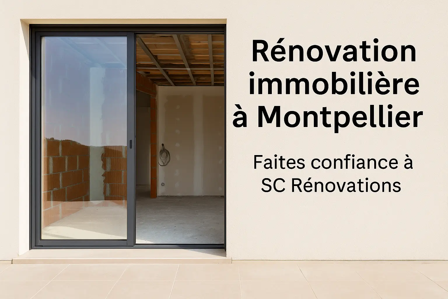 Rénovation immobilière à Montpellier