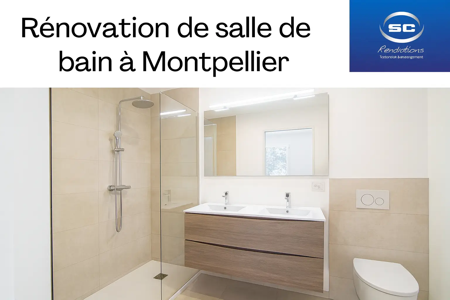Rénovation salle de bain à Montpellier